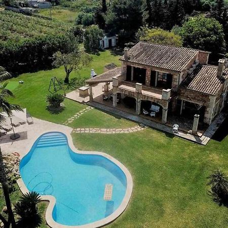 Ciclismo Y Golf Junto A La Playa Finca Son Sant Marti Gran Villa Muro Dış mekan fotoğraf