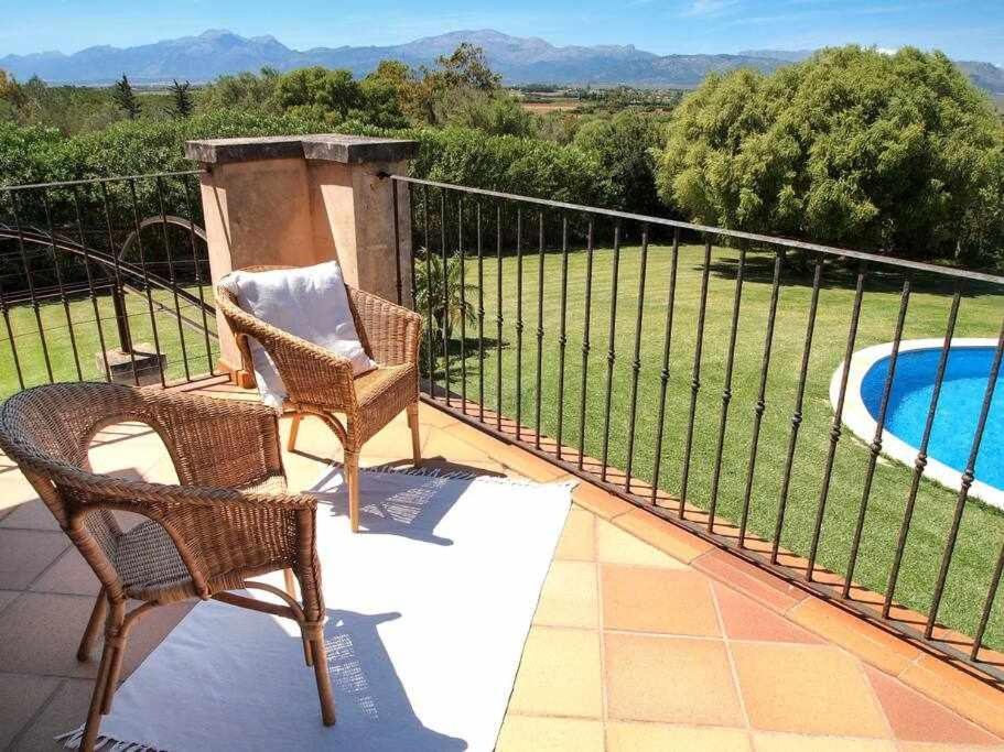 Ciclismo Y Golf Junto A La Playa Finca Son Sant Marti Gran Villa Muro Dış mekan fotoğraf