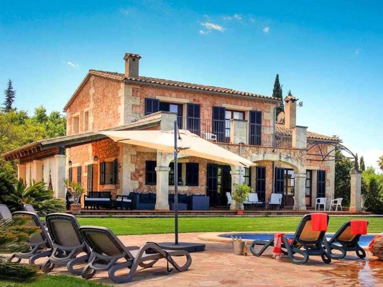 Ciclismo Y Golf Junto A La Playa Finca Son Sant Marti Gran Villa Muro Dış mekan fotoğraf